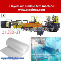 multi layer polyethylene air bubbles film machine